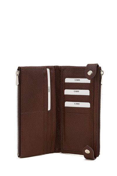 Bilik Deri Coffee-Relax Women's Wallet Bsh 3218