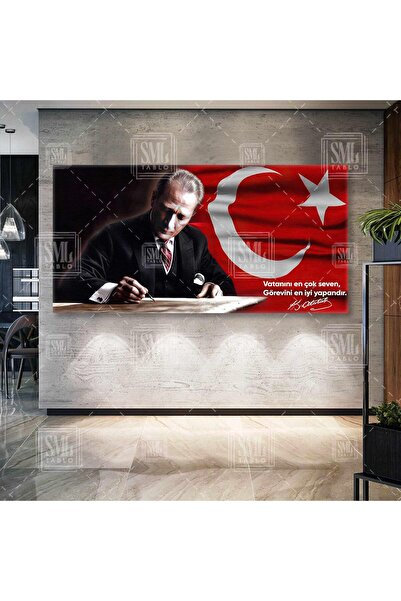 SML TABLO Mustafa Kemal Atatürk Vatanını En Çok Seven Görevini En İyi Yapandı...