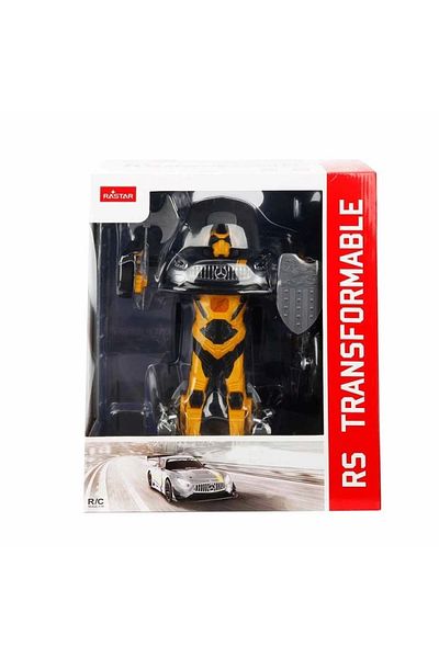 Rastar سيارة SUNMAN 74820 RASTAR 1:14 قابلة للتحويل إلى روبوت مرسيدس AMG GT3 U/K مع صوت وضوء
