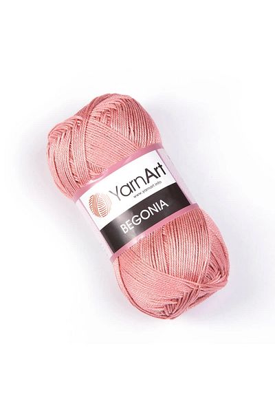 Yarnart Begonia - Mercerized Hand Knitting νήμα Σκούρο Ροζ-4105