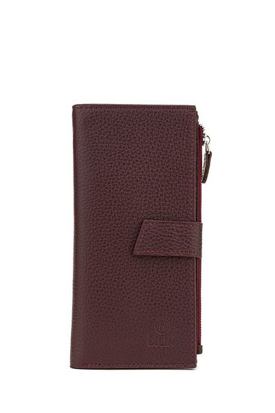 Bilik Deri Claret Red-Relax Unisex Wallet Bsh 3240