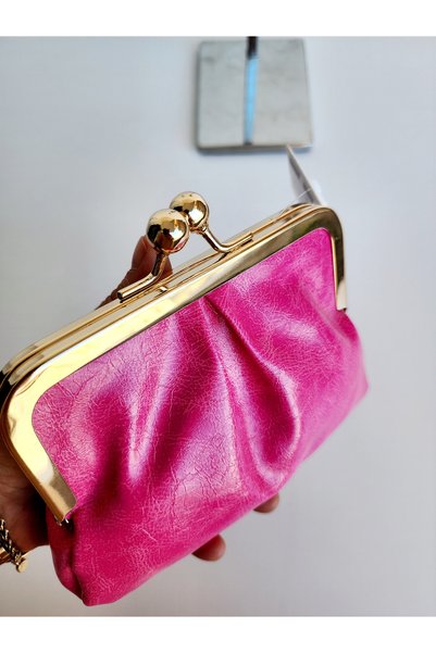 OUEEN ELİZABETH '' Mini Size'' Clip Vintage Hand-Shoulder Women's Bag