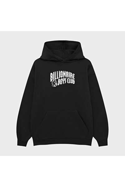 PURE EFFECT BILLIONAIRE BOYS CLUB STANDARD Oversize Unisex 100% bumbac 3 fire din țesătură raster Hanorac