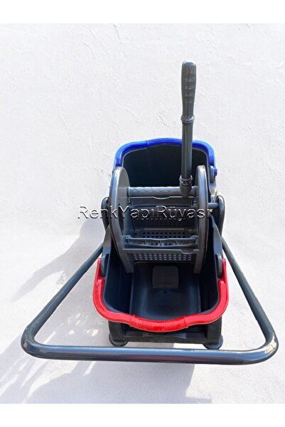 RENK YAPI RÜYASI OKUL TEMİZLİĞİ İÇİN ENDÜSTRİYEL ÇİFT KOVALI PRES PLASTİK KAT...