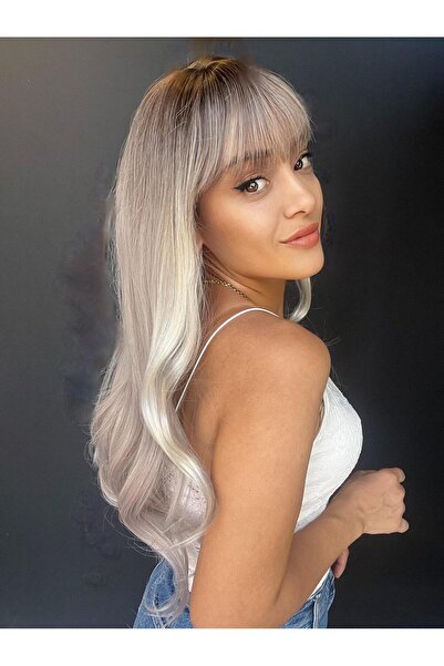 Suzan Peruk Ombreli Özel kumral serisi Yeni Sezon Medikal Kemoterapidede kullanılabilir-Peruk bonesi hediye