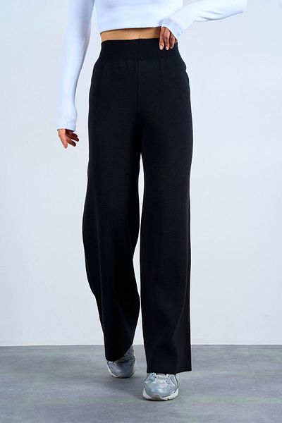 Lupies Women's High Waist Basic Knitwear Trousers