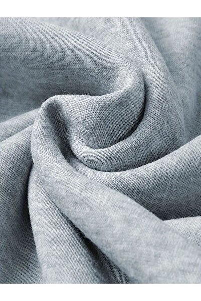 caddekombin World Patterned Hooded Pocketed Legend Pattern 2 Thread Ribbed Sweatshirt