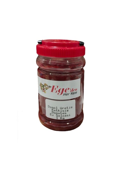 EgedenHerYere Nazilli Domates Salçası 1 Kg. Yerli Üretim