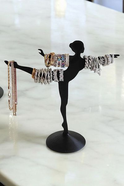 Goplast Premium Decorative Ballerina Designed Jewelry Stand, Organizer, Ring/earring/necklace/jewelry Hanger,organizer