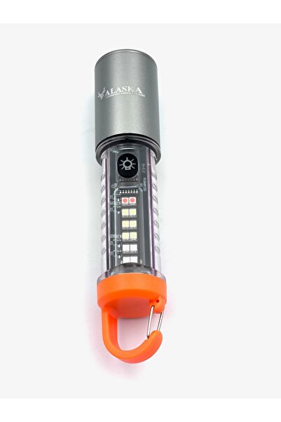 CAMPING  OUTDOOR  ALASKA FLASHLIGHT WITH HANGING APPARATUS