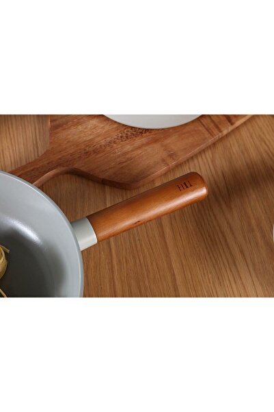 NEOFLAM Fika Aluminum Cast 26 cm Gray Wok Pan