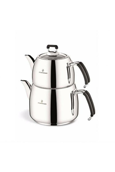 Sofram Mars Siyah Küçük Boy Çaydanlık Takımı