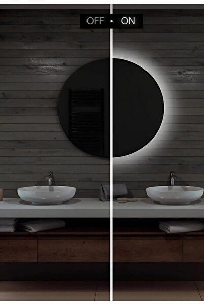 L' CAPO 40/45/52/80/90/100 cm Gün Işığı Ledli/banyo Aynası/makyaj Aynası/yuvarlak Ayna