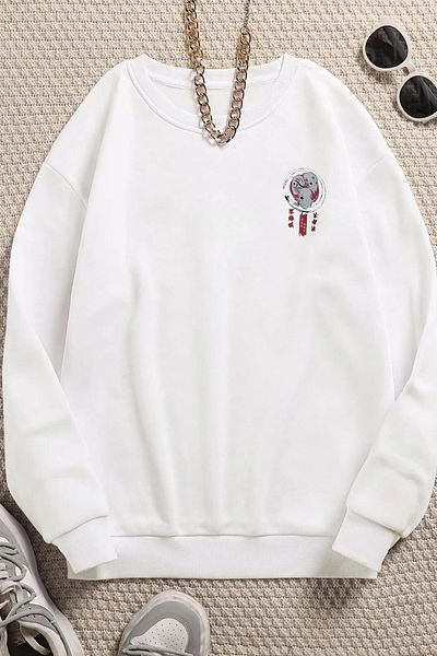 Massgai Φούτερ Naruto Anime Printed Unisex Oversize - Crew Neck Hoodie