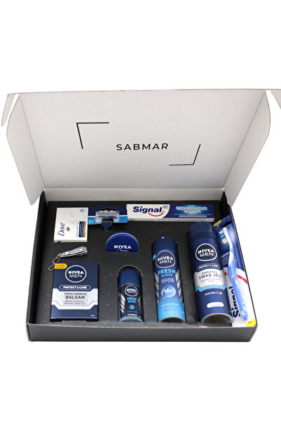 NIVEA Erkek Nişan Bohça Seti Erkek Bakım Seti Damat Bohçası Söz Nişan Bohça Seti 2023036hc