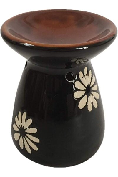 ORCHID CERAMIC INCENSE BURNER