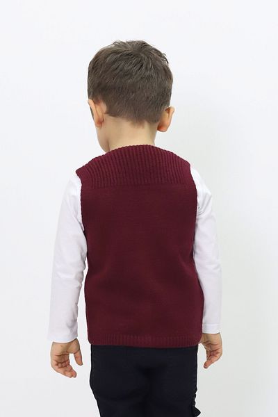 Cloudy Kids Baby Buttoned Knitwear Cardigan & Vest