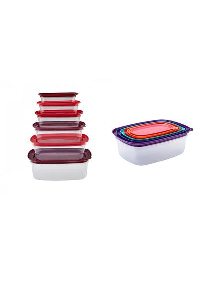 CPU ELEKTRONİK 6-Piece Storage Container - Space-Free