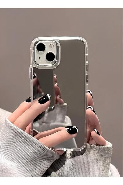 PiyasaSepeti حافظة آيفون 15 برو ماكس مع مرآة