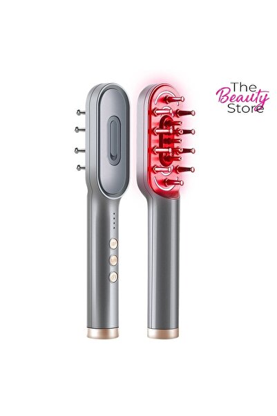 TheBeautyStore Saç Dolgunlaştırma Cihazı LED Ems RF Tarak Saç Çıkarma Güçlend...