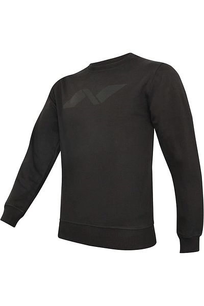 Nivia Anthra 3.0 Sweatshirt for Mens (Medium, Black)
