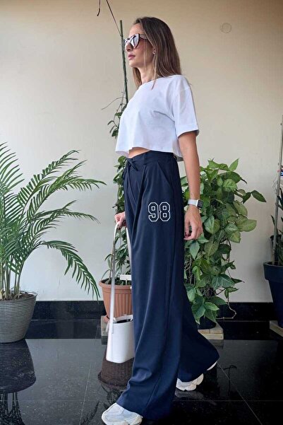 Clothing palette ШТАНИ З ВИСОКОЮ ТАЛІЄЮ З ДЕТАЛЬНИМ ВИШИВАННЯМ