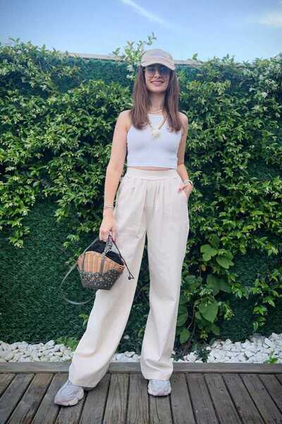 Clothing palette БЕЛІ ЛАСТІКЛІ ПАЛАЦЦО ПАНТОЛОН