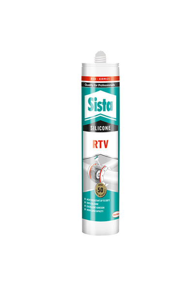 Sista SİSTA RTV SİLİKON KIRMIZI SIVI CONTA 310ML