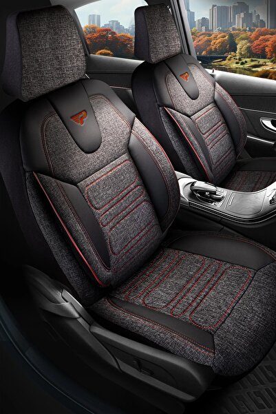 Panda Kılıf PANDA ATLANTA SERİSİ KETEN KUMAŞ OTO KOLTUK KILIFI - TAM SET