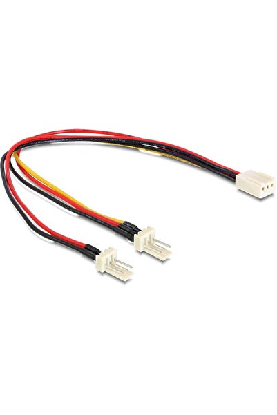 Yeka 3 Pin Fan Çoklayıcı Kablo 2 Li