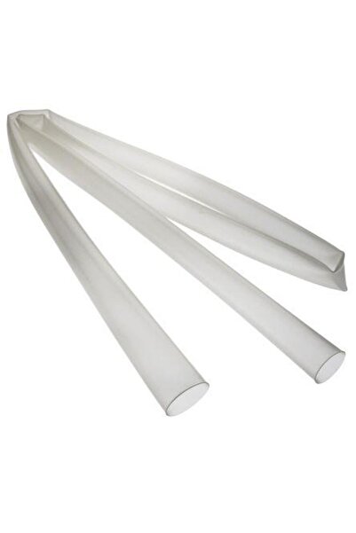 Yeka Daralan Makaron 6.4 mm Şeffaf 1 mt