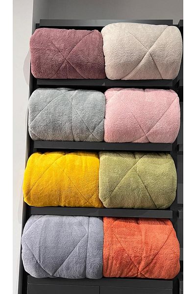 sarra Wellsoft Double Quilt - Mustard