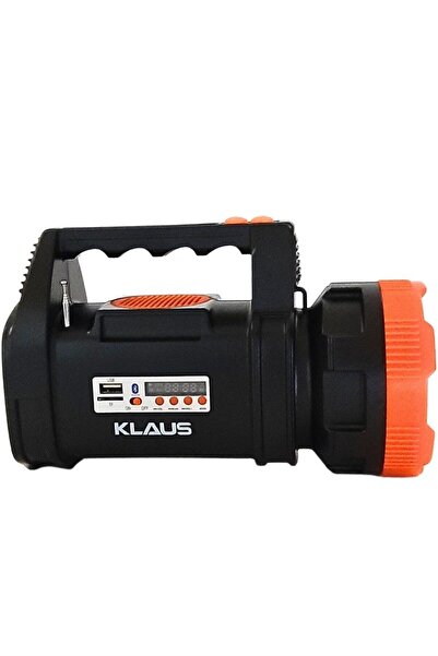 Klaus KE47725 KLAUS EL FENERİ SOLAR ENERJİLİ ŞARJLI RADYOLU 15W 8000MAH (USB ...