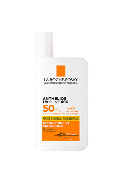 La Roche Posay Anthelios Uvmune Fluid SPF+50 Tüm Ciltler İçin Yüksek Korumalı...
