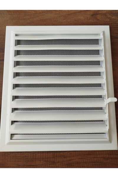 Home GRILĂ DE BAIE ALUMINIU 50*60 DIMENSIUNE EXTERIOARĂ ALB-NEGRU MAT-GRAT AN...
