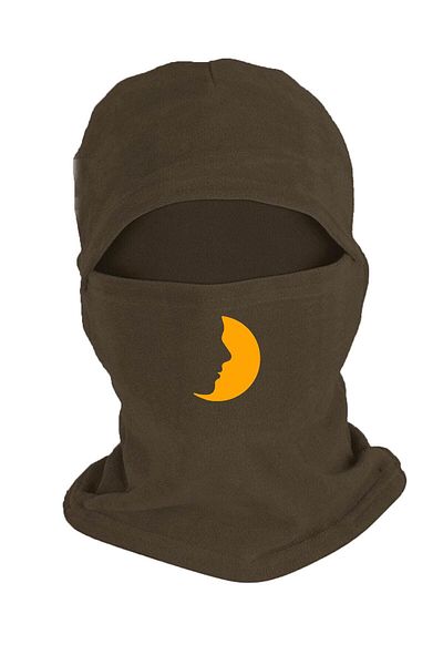 Fanze Modern Khaki Fleece Snow Mask - Face Printed, Winter Rnz2494
