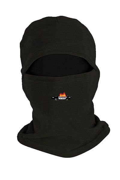 Fanze Police Printed Black Fleece Snow Mask - Winter Rnz2372