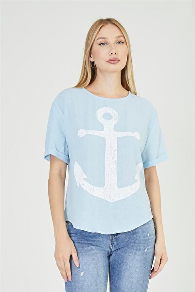 HomeStore Çıpa Printed Blouse