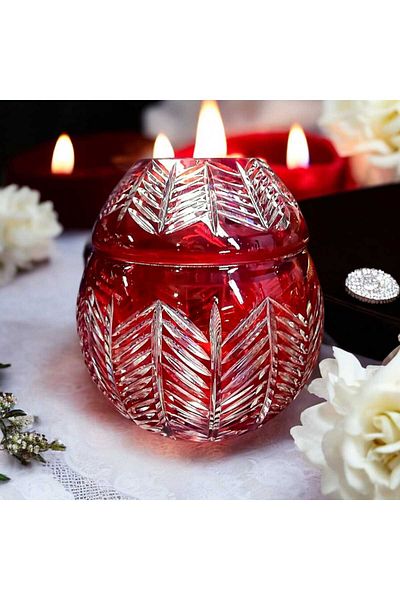 AYZ HOME Large Size Crystal Glass Napkin Holder