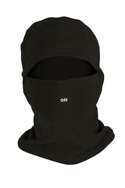 Fanze Black Fleece Snow Mask - Off Printed, Winter, Rnz2943