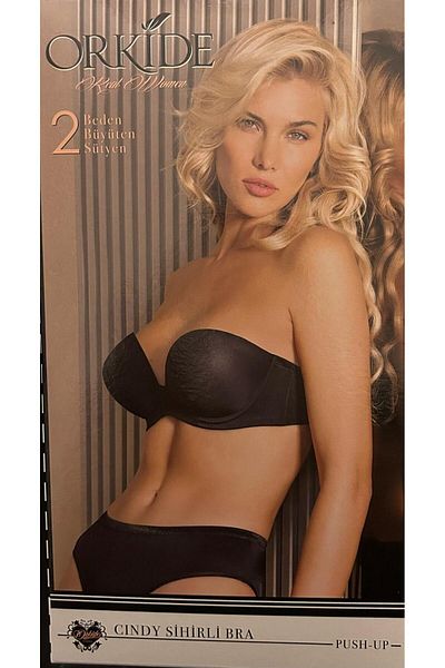 Orkide   Cindy Push up Women's Magic 2 Size Large Showing Straplez Bra