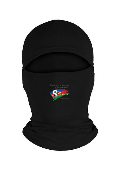 Fanze Victory Day Azerbaijan Fleece Snow Mask - Rnz4593