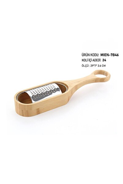 MİEN مبشرة بمقبض دائري من الخيزران MİEN-7B46