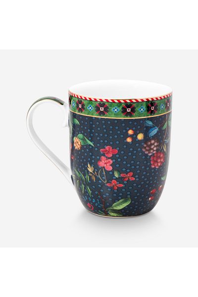 Pip Studio Berry Blues Blue Porcelain Mug Set 145 ml
