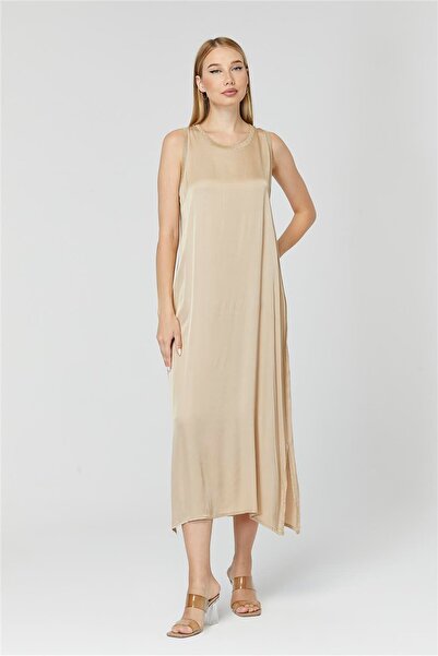 HomeStore Rochie lungă cu dungi cu paiete