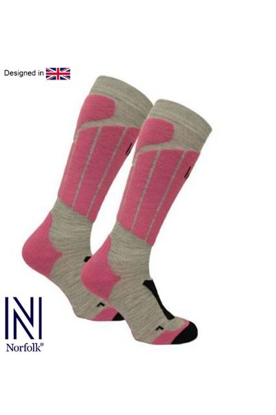 NORFOLK Термо чорапи за ски и сноуборд Aspen Pink