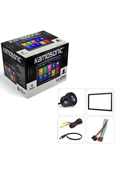KAMASONIC KS-G755 Double Teyp 7 İnç 4x45 Watt Mirrorlink Uyumlu