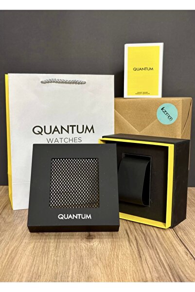 Quantum Qunatum Original Waterproof Steel Cord Function Men's Wristwatch