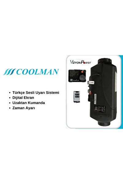 Cool man Vizyon Power Dizel Isıtıcı 5 kW (24V)