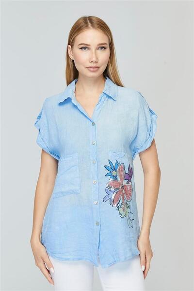 HomeStore Linen Gilded Shirt